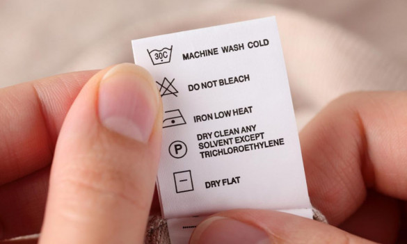 علائم شستشوی لباس