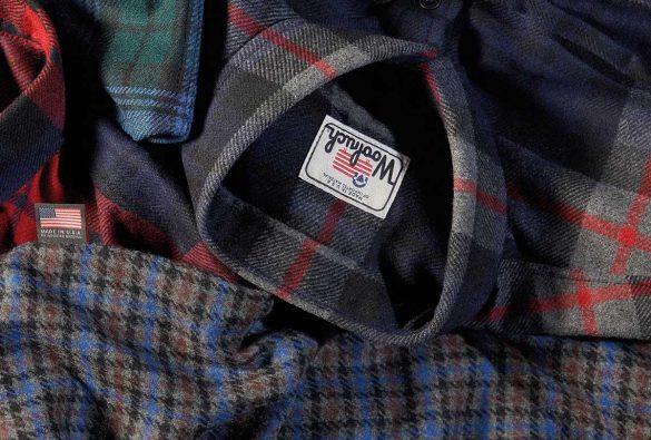 پیراهن های چهارخانه فلانل مردانه